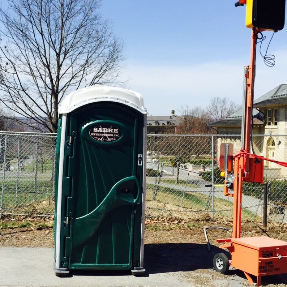 ADA Portable Restroom repair